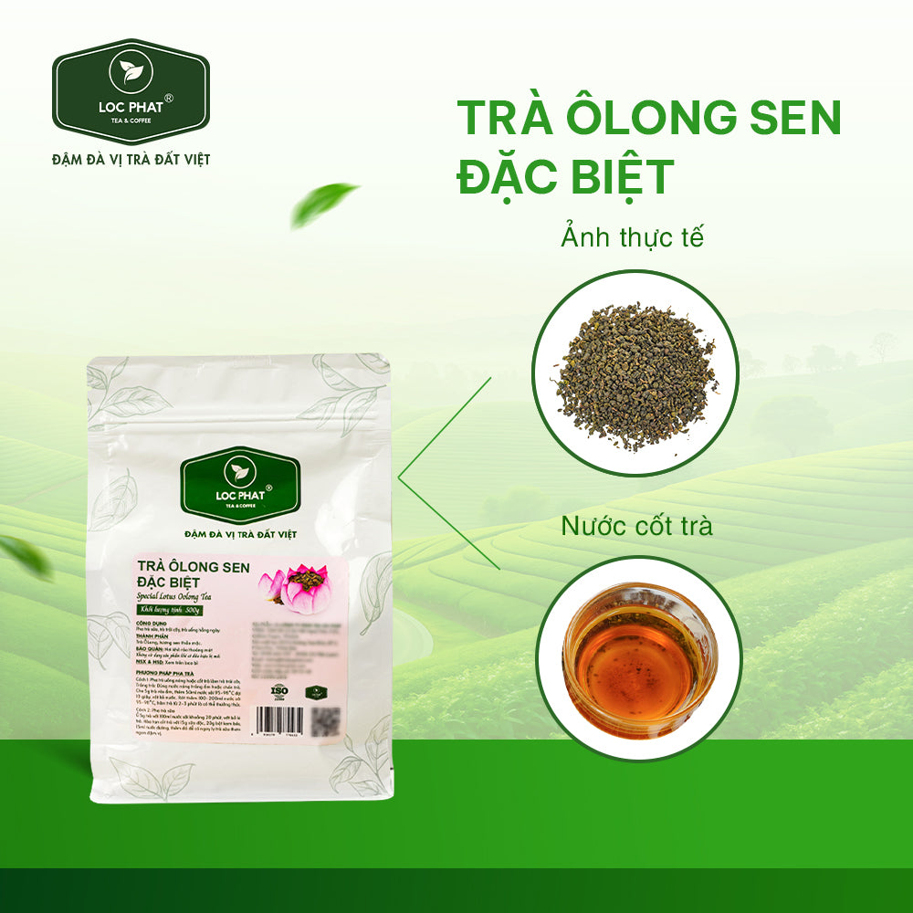 Trà ôlong sen đặc biệt