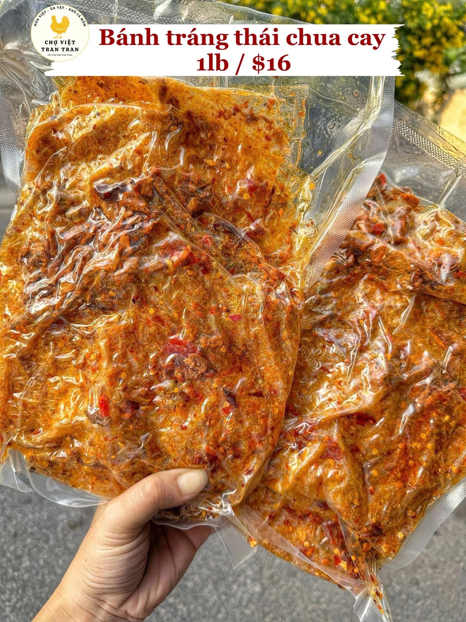 Bánh tráng thái cay
