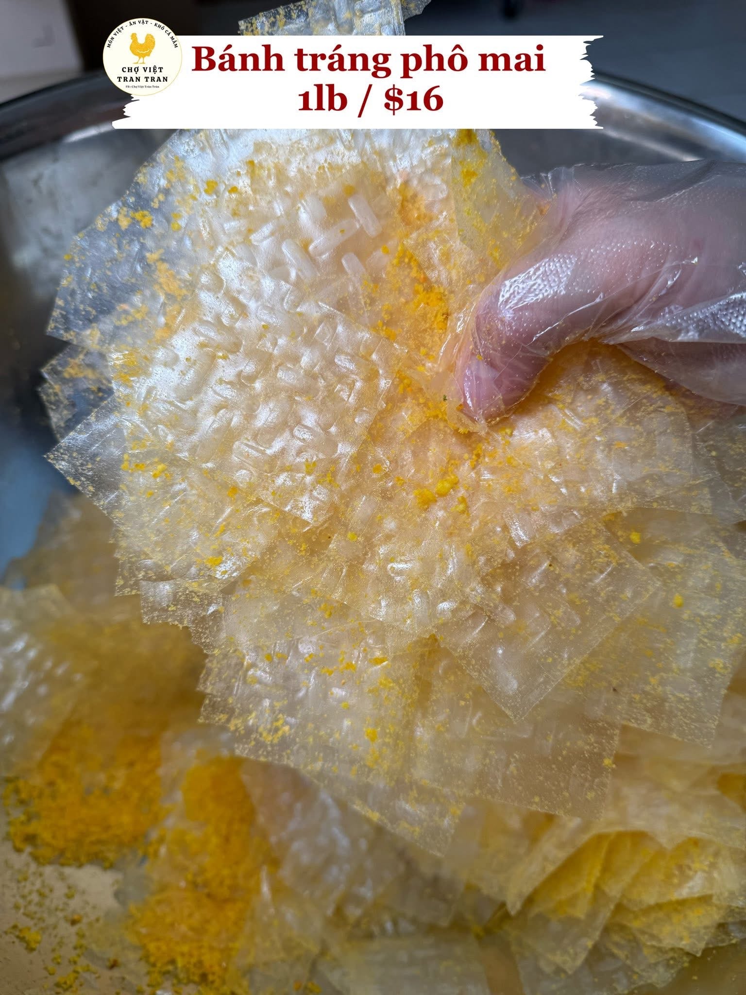 Bánh tráng phô mai