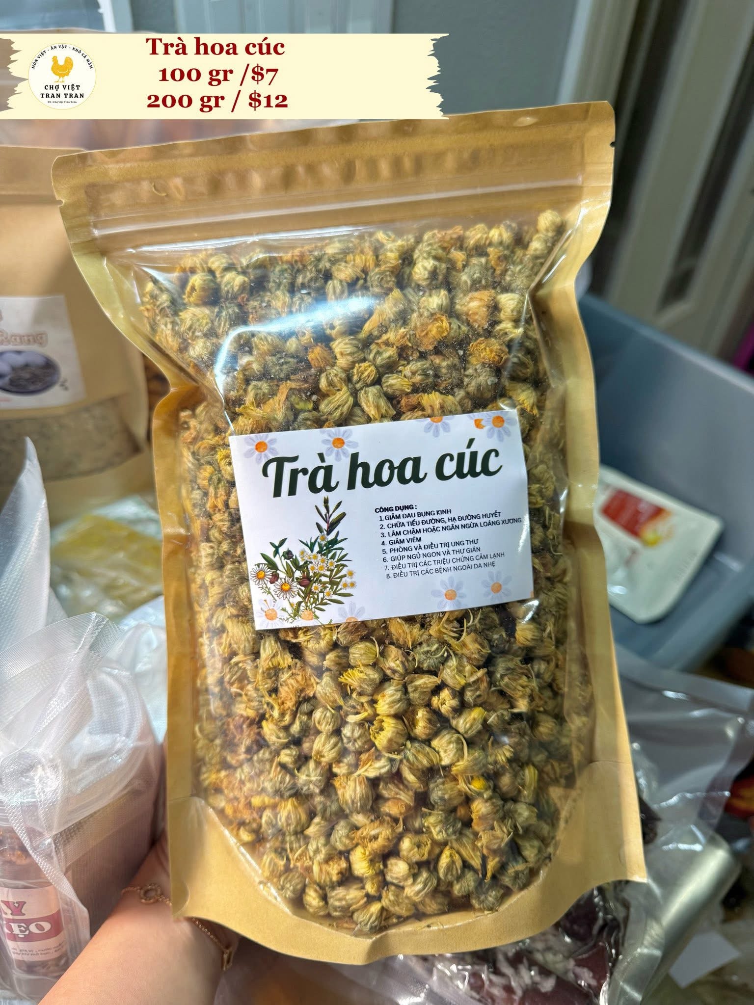 Trà hoa cúc