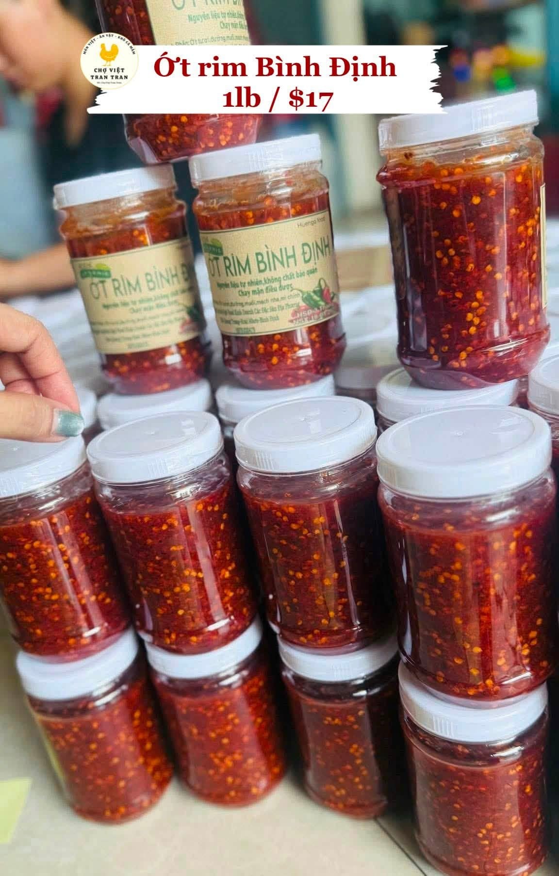 Ớt rim Bình Đinh