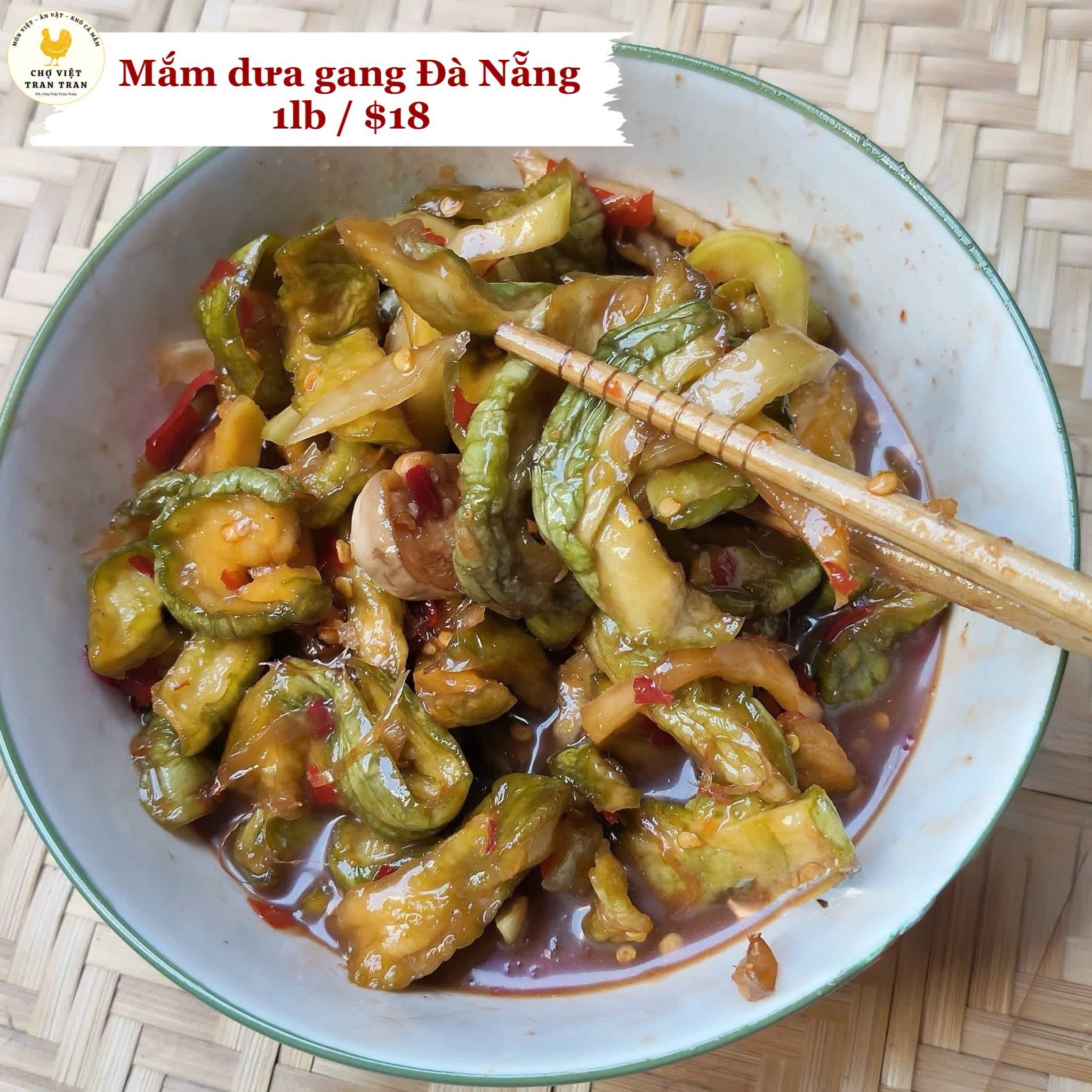 Mắm dưa gang Đa Nang