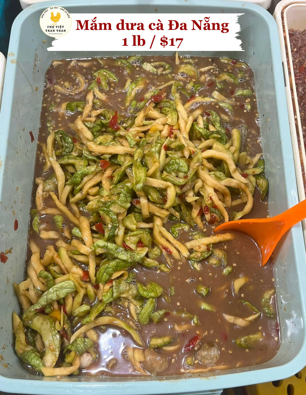 Mắm dưa cà Đà Nẵng