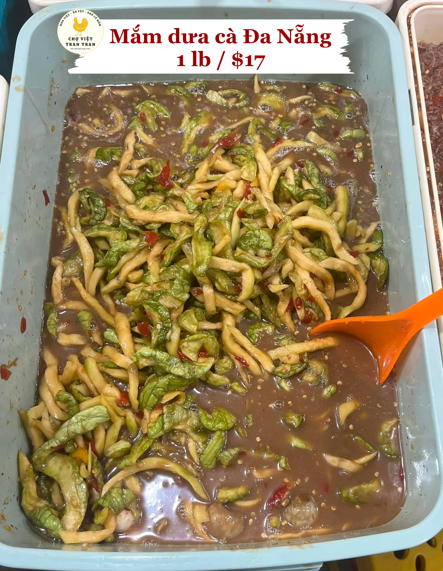 Mắm dưa cà Đà Nẵng