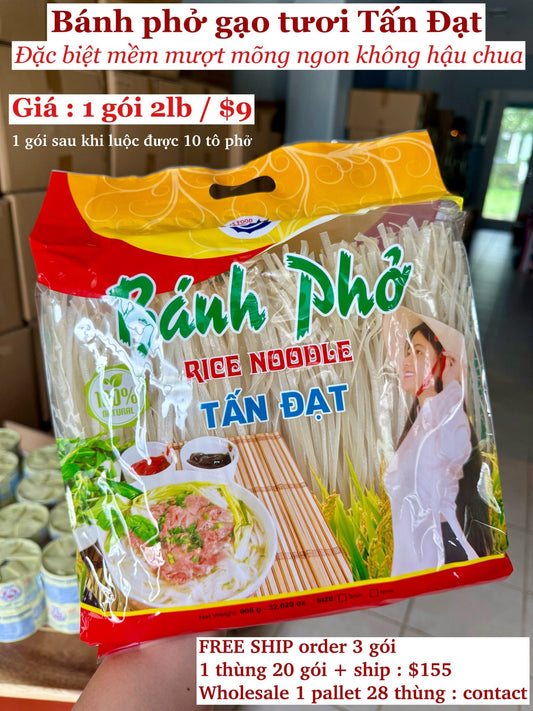 Bánh Phở Gạo Tấn Đạt