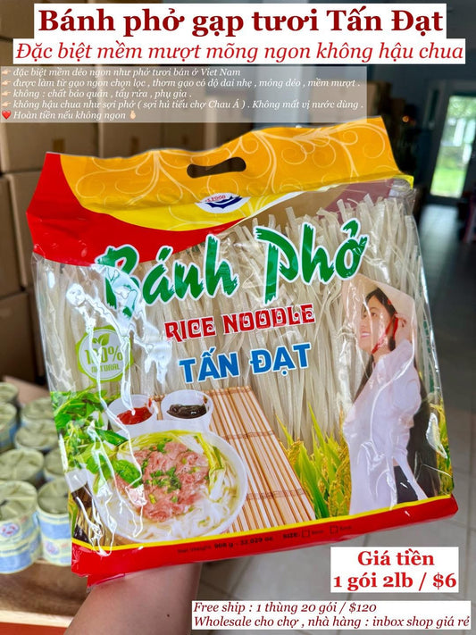 Bánh Phở Gạo Tấn Đạt