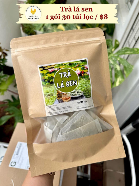 Trà lá sen tuí lọc